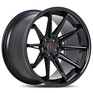 Ferrada CM2 Matte Black With Gloss Black Lip