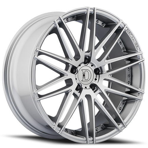 Defy Road Wheels D01 Silver Machined