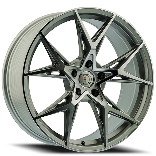 Defy Road Wheels D11 Silver Machined