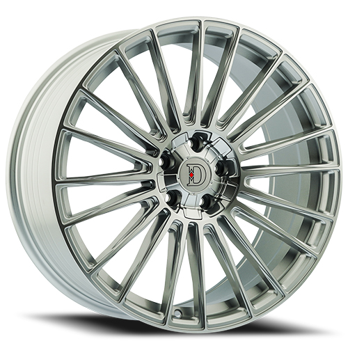 Defy Road Wheels D12 Silver Machined