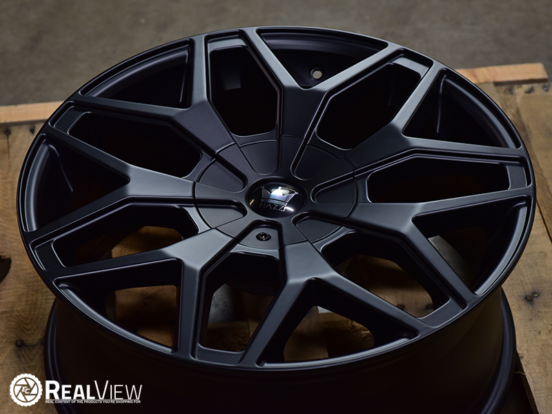 Mazzi Profile 367 20x8 5 30 Matte Black Wheels Rims 