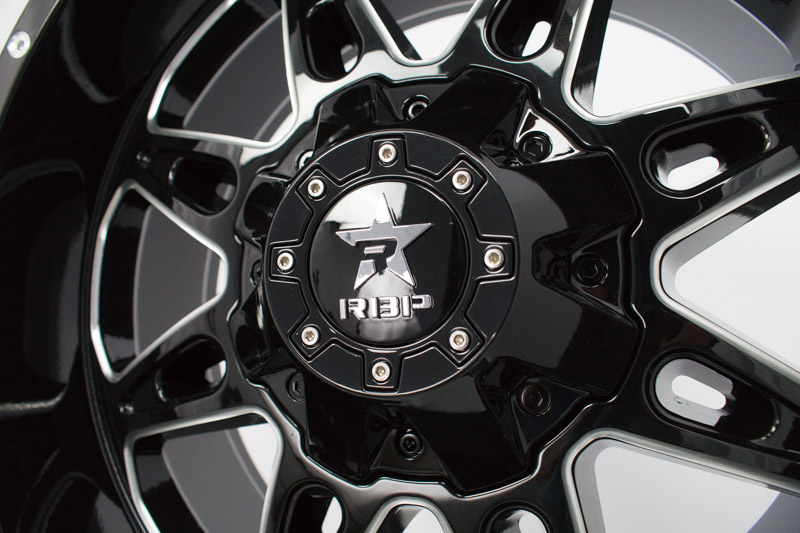 Rbp Rolling Big Power Ak 8 67rbg 20x9 Gloss Black Milled Wheels Rims .JPG