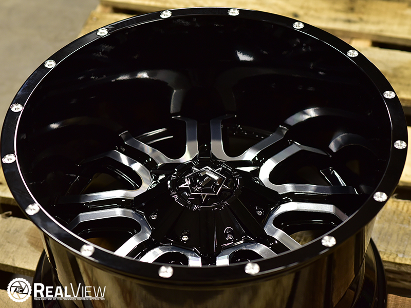 Tis 535mb 20x12 44gloss Black Machined Wheels Rims 