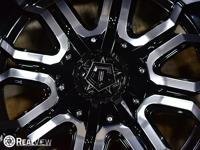 Tis 535mb 20x12 44gloss Black Machined Wheels Rims 