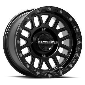 Raceline A93B UTV Podium Simulated Beadlock Black