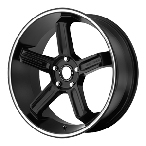 Motegi Racing MR122 Satin Black W/ Machined Flange