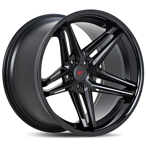 Ferrada CM1 Matte Black With Gloss Black Lip 