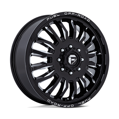 Fuel Offroad Arc Dually D868 Gloss Black Milled