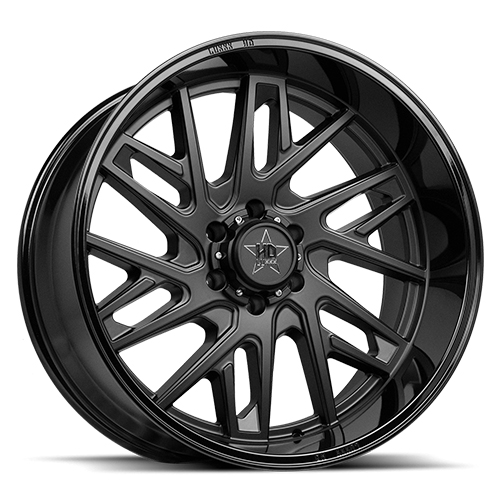 Luxxx HD Offroad LHD-29 Satin Black With Gloss Black Lip Photo