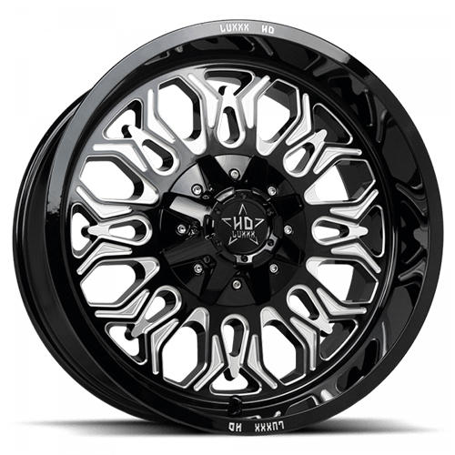 Luxxx HD Offroad LHD-31 Gloss Black Milled Photo