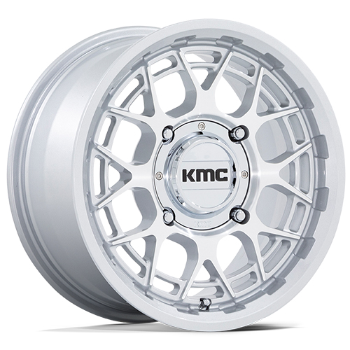 KMC UTV KS139 Technic UTV Gloss Silver Machined Photo