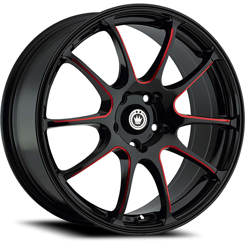 Konig Illusion 24 Gloss Black W/ Red Accents Photo