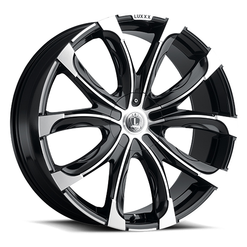 Luxxx LUX 24 Gloss Black With Machined Face Photo