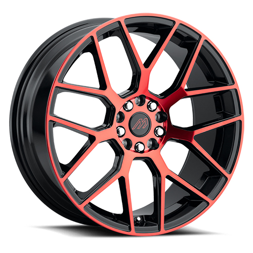 Mach Performance MP.74 Gloss Black With Red Machined Face Photo