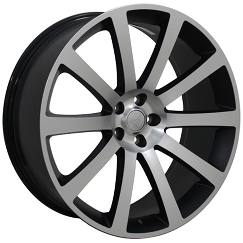 OE Wheels Chrysler 300 CL02 Satin Black Machined Photo