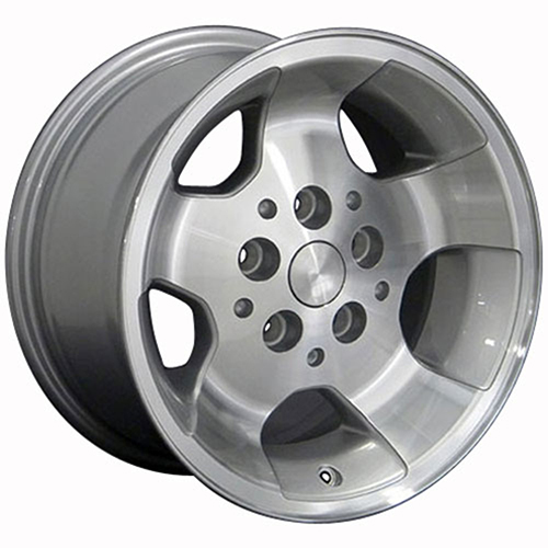 OE Wheels Jeep Wrangler JP08 Silver Machined